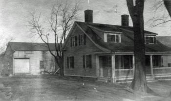 A historic photo of 63 Elm St., now home to Mahogany Salon, owned by Denise Pukas. (Courtesy Denise Pukas)