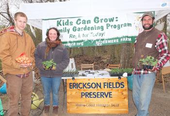 Nicholas Winter, Ellie Brown and Aaron Englander.
