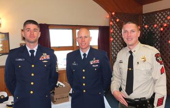 Carter Seigh, Justin Uyttewaal and Matt Talbot