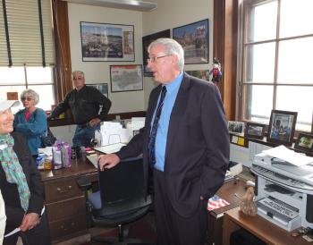 The office of the postmaster