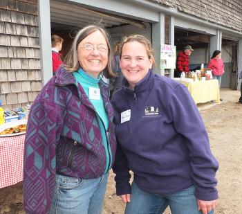 Pam McBrain and Heidi Baker