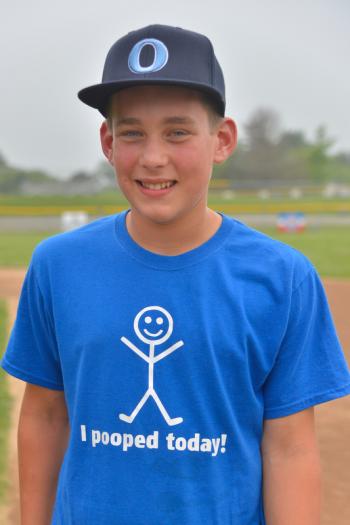 Matt Spear, “It feels good, I like playing baseball.”