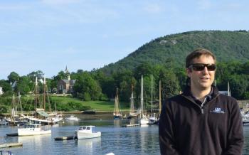 Drew Lyman will be running operations at Lyman Morse Boatbuilding at Wayfarer. (Photo by Lynda Clancy)