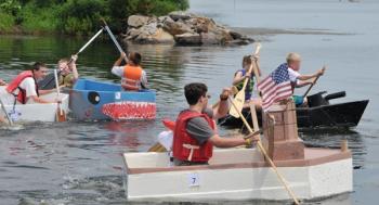 Cardboard Boat Races on Sunday at 1 p.m. (Photo by PenBay Pilot)