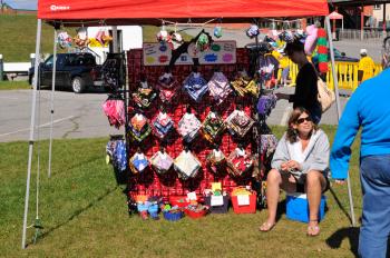 The vendors at the event were knowledgeable people about dogs. How to train them, how to care for them, what to feed them. A lot of information was available. (Photo by Ron Hawkes)