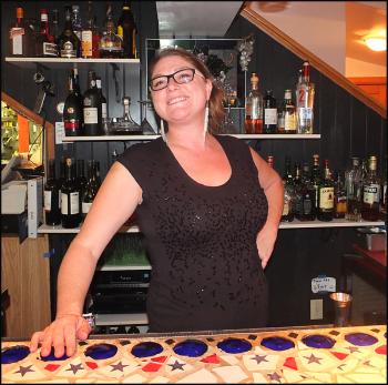 Your bartender for the evening: Saramanda Truestale