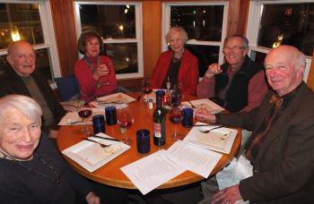 The Captain’s Nook was full as well.