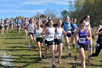 The North Class B Girls and Boys Regional Cross Country Championship was held at Troy Howard in Belfast. (Photo by Ron Hawkes)