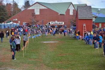 The North Class B Girls and Boys Regional Cross Country Championship was held at Troy Howard in Belfast. (Photo by Ron Hawkes)