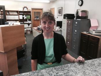 Wiscasset Town Clerk Linda Perry