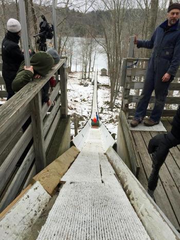 And there they go.... (Photo by Holly S. Edwards)