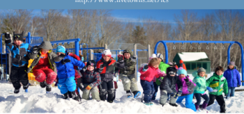 Wonder how long it takes to get all those children into their snowsuits for recess at LCS?
Photo courtesy of LIncolnville Central School lcs children