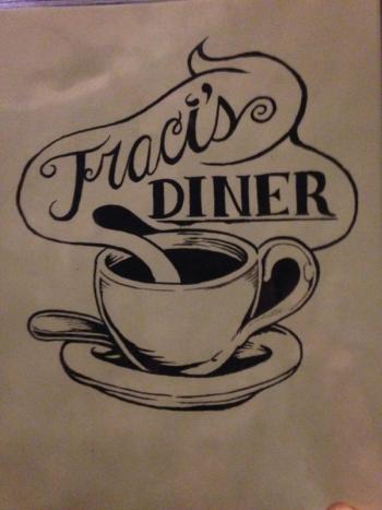 Isaac Wright designed the cover of Traci’s Diner menu. (Photo courtesy Isaac Wright)