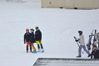 Camden Snow Bowl middle school skiing from the two-day Middle School Class A championships at Camden Snow Bowl and Black Mountain. (Photos Courtesy of Lisbeth Whitney, Lisa Brott, Steve Frampton, Landon Fake and Carrie Levine)