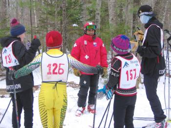 Camden Snow Bowl middle school skiing from the two-day Middle School Class A championships at Camden Snow Bowl and Black Mountain. (Photos Courtesy of Lisbeth Whitney, Lisa Brott, Steve Frampton, Landon Fake and Carrie Levine)