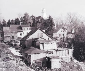 Rockport Village, sometime in the 1930s-1940s. (Photo by Carroll Thayer Berry)