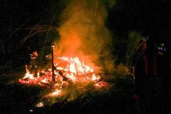 (Courtesy Rockland Fire Department/by Alan Athearn)