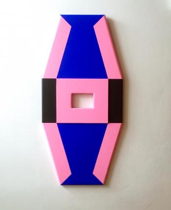 Artist Jon Merritt, Acrylic on MDF and Masonite