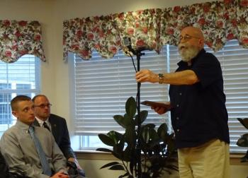 Ceremony for first STRIVE Northern New England graduating class. (Photo by Erica Thoms)