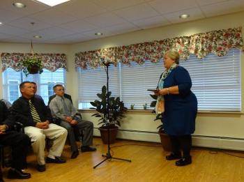 Ceremony for first STRIVE Northern New England graduating class. (Photo by Erica Thoms)