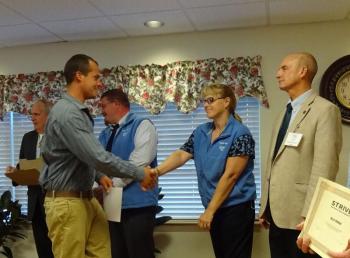 Ceremony for first STRIVE Northern New England graduating class. (Photo by Erica Thoms)