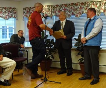 Ceremony for first STRIVE Northern New England graduating class. (Photo by Erica Thoms)