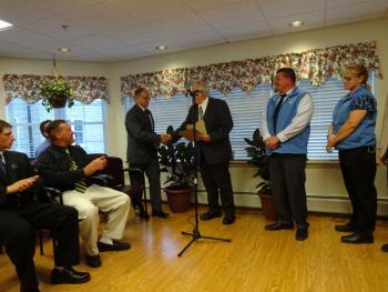 Ceremony for first STRIVE Northern New England graduating class. (Photo by Erica Thoms)