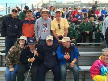 Some of the athletes from Coastal Opportunities in Camden. (Photo by Justin Hills)