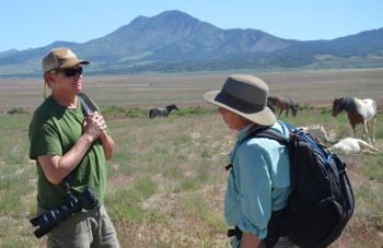 Jim Schnedle and John Steele (Photo by Lynda Clancy)