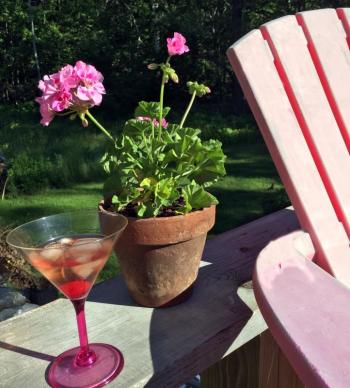 A manhattan, on the deck while dinner is cooking, or in the kitchen, while dinner is cooking, makes everything more fun. SUZI THAYER/Boothbay Register