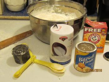 Just a few ingredients make a delicious pan of biscuits
Biscuit photos by Diane O’Brien ingredients