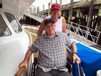 Bob and Cathy Gregoire on the Impossible Dream. SUZI THAYER/Boothbay Register