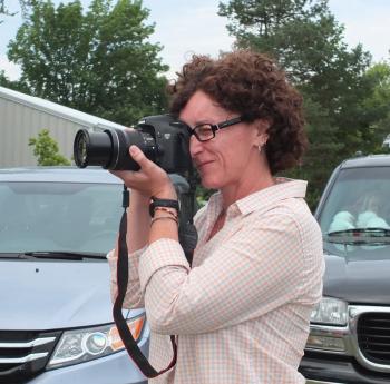 Lisa Basil of Delaware was visiting Camden and Reny’s and decided to stay for the concert. (Photo by Chris Wolf)