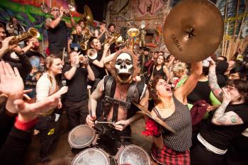 What Cheer? Brigade (Photo courtesy Tod Seelie via noisey.vice.com)