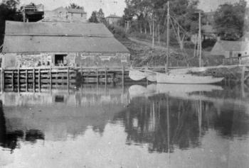 lime kiln at Ducktrap