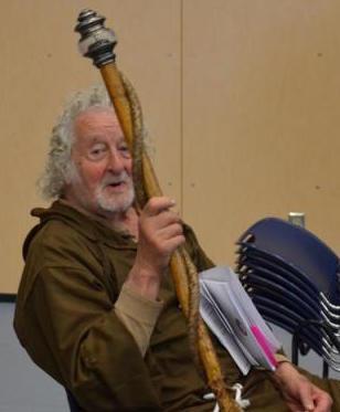 Richard Rosenberg at the infamous June 2014 Town Meeting that de-funded the Lincolnville Police Department.
Photo by Lynda Clancy
rosenberg