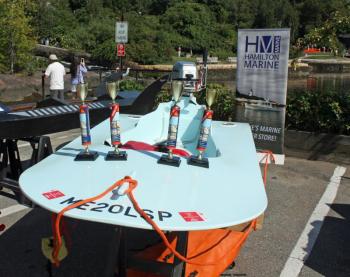 Build-a-Boat racers are competing for those trophies. (Photo by Holly S. Edwards)
