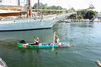 Smooth sailing for the Pesky Pirates. (Photo by Holly S. Edwards)