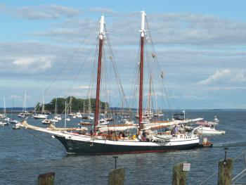 The schooner Grace Bailey.