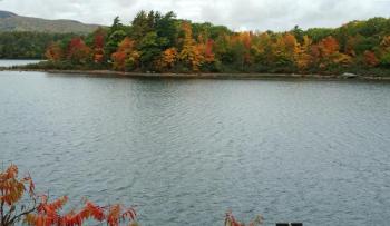 The view across Megunticook Lake. (Photo by Holly S. Edwards)