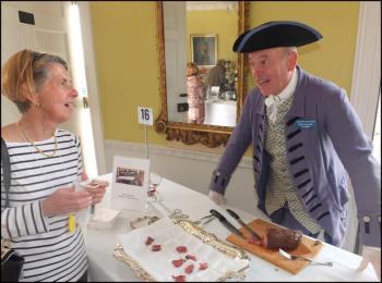 Lucy Belding and Fred Kelloge discuss beef tenderloin.