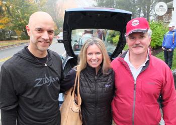 Lee Cappola with Mary and Glenn Ferrell