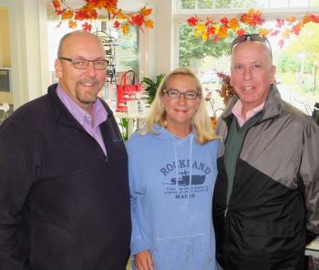 Tom Peco, Louise MacLellen-Ruf and Gorden Page