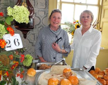 Laura Cabot Catering Joanne Gilmartin of Gilmartin Designs. Cabot Catering has been in Waldoboro for 33 years. “I think this is a wonderful way to showcase the museum,as a venue for any event it’s a comfortable place to be and well suited for anything,” Cabot said.