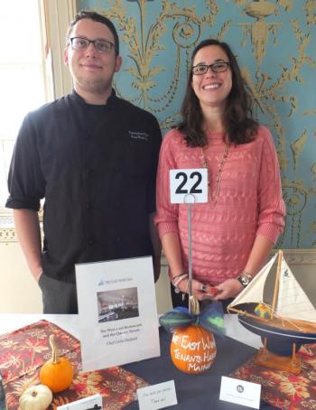 Colin Hatfield and Chelsea Moccia of the Eastwind Inn, Tenants Harbor
