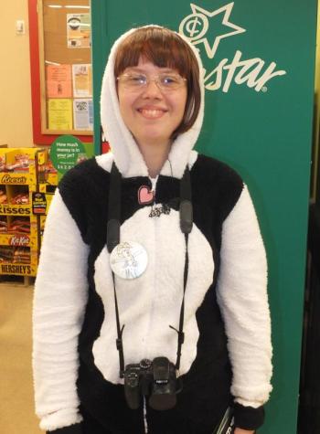Li Goff at Hannaford Supermarket.