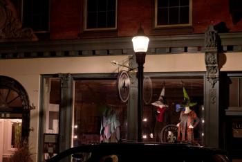 Rockland has new LED streetlights. (Photo courtesy Larry Pritchett/Rockland Energy Committee)