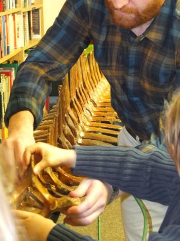 Helping hand let Matt Weeks finish the skeleton