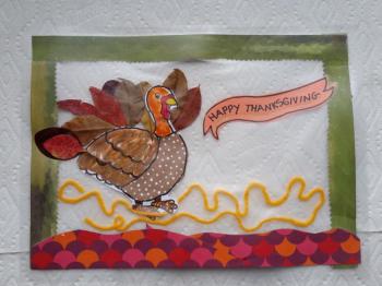 Come by the Lincolnville Library Saturday morning, 10 to noon, and make placemats and other decorationns for your Thanksgiving table. It’s free and it’s fun.
Photo by Julie Turkevich placemats