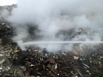 Rockport Fire Chief Jason Peasley said it’s likely the fire was buring for five days or more before flames and smoke breached the surface. (Courtesy Rockport Fire Dept.)